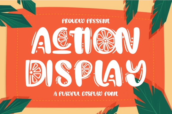 Action Display: A Designer’s Take on Bold Typography