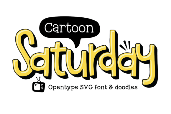 Cartoon Saturday Font: A Playful Typeface for Branding