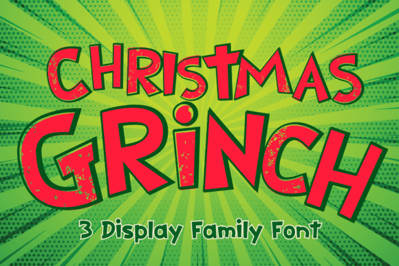 Christmas Grinch Font Review for Web Design