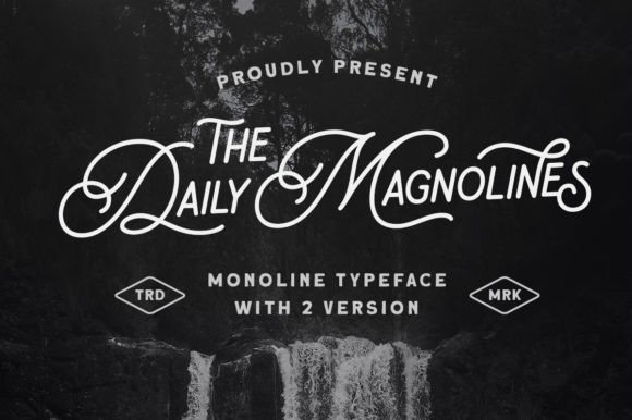 Daily Magnolines Font: A Web Designer’s Layout Test