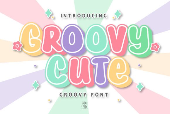 Groovy Cute Font: Bold Display Type for Digital Campaigns