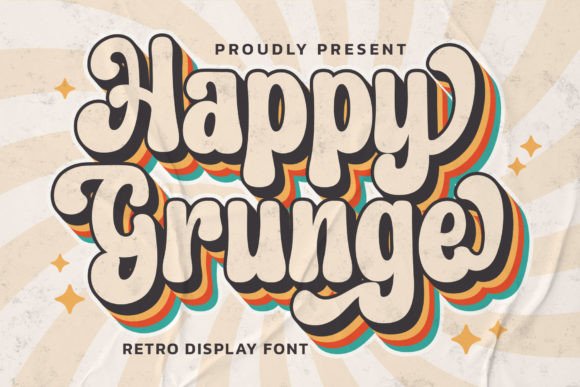Happy Grunge Font: Adding Joy to Editorial Layouts