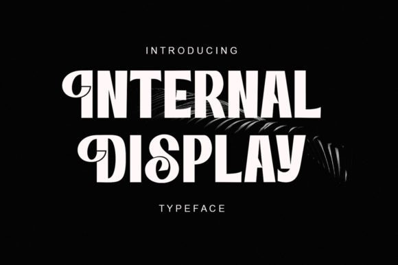 Internal Display Font for Elegant Web Design