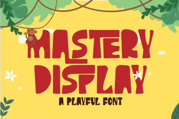 Mastery Display Font Review: Bold Typography for Playful Brands