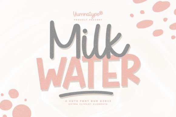 Milk Water Duo Font: A Designer’s Branding Test