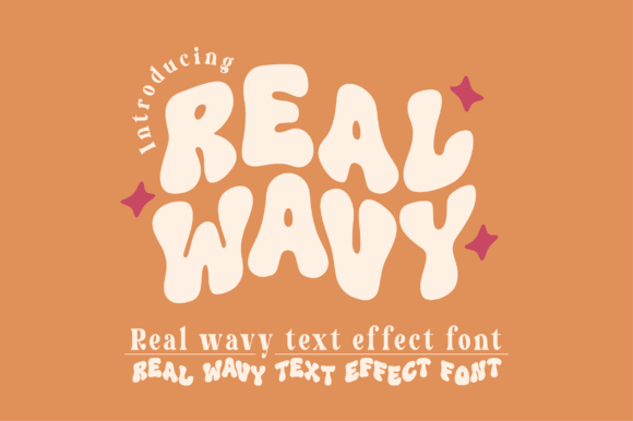 Real Wavy Font Review: A Bold Display Typeface for Retro Branding