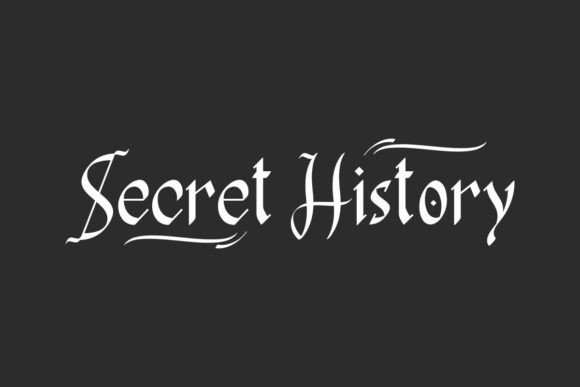 Secret History Font: Editorial Design & Layout Guide