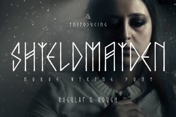 Shieldmaiden Font: Nordic Display Typography for Web Design