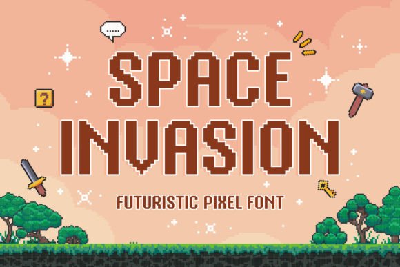 Space Invasion Font Review: Retro Pixel Type for Modern Branding