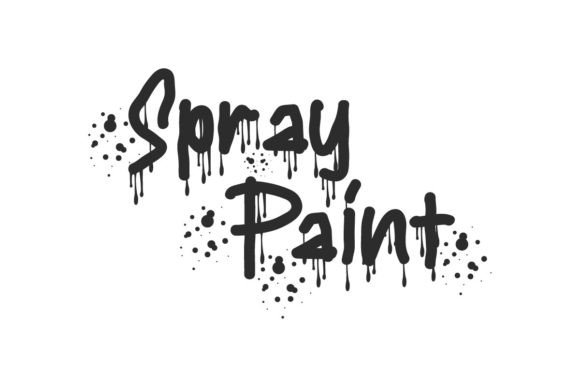 Spray Paint Font: Testing a Graffiti Display Typeface