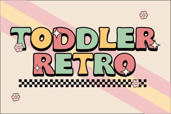 Toddler Retro Font: A Playful Typeface for Branding