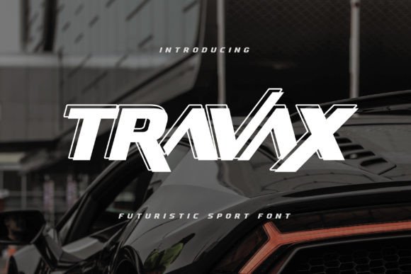 Travax Font: Bold Editorial Typography