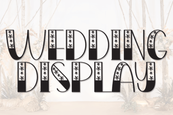 Wedding Display Font Review for Web Design