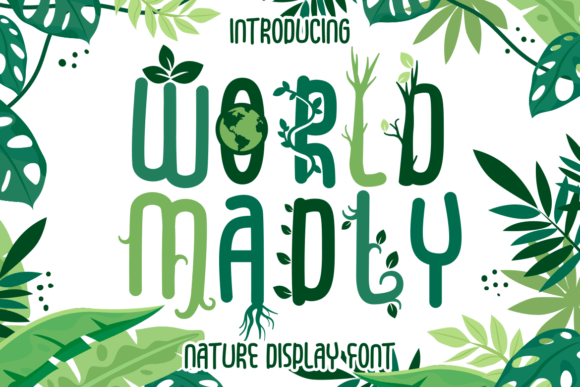 World Madly Font: A Playful Typeface for Branding